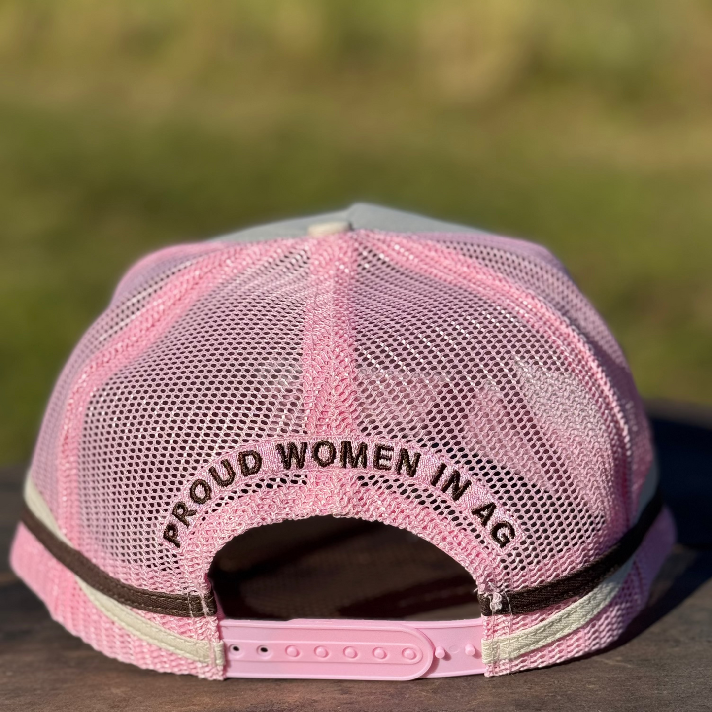 Pink Ag Is Life Trucker Cap